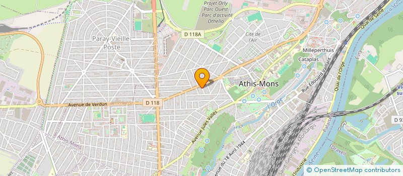 localisation de l'entreprise MADAME FAATIMAH BIBI HASSAM VALIMAMODE  RIS-ORANGIS