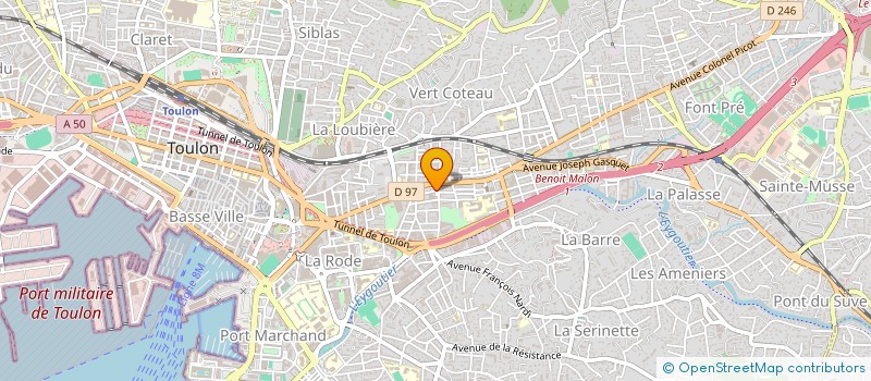 localisation de l'entreprise MADAME FABIA HUMBERT  HYERES