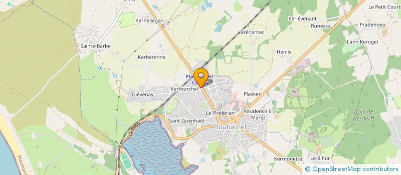 localisation de l'entreprise MADAME FABIA TRINDADE  PLOUHARNEL