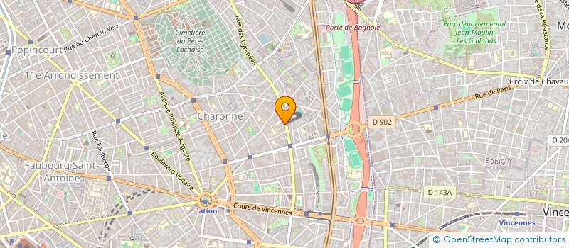 localisation de l'entreprise MADAME FABIANA DE SOUZA  PARIS