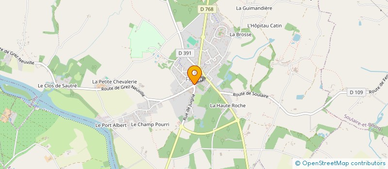 localisation de l'entreprise MADAME FABIANA DRUGEAU à SOULAIRE-ET-BOURG