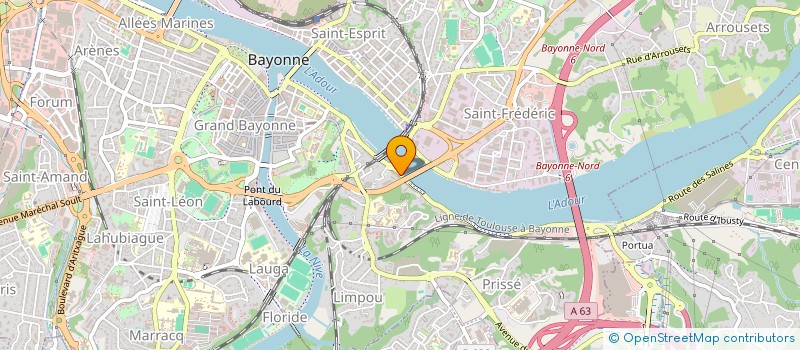 localisation de l'entreprise MADAME FABIANA LONDONO AMAYA à BAYONNE