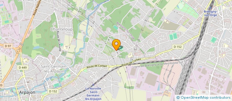 localisation de l'entreprise MADAME FABIENNE ALARCON à SAINT-GERMAIN-LES-ARPAJON