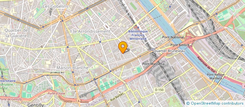 localisation de l'entreprise MADAME FABIENNE ALEXANDRE  PARIS