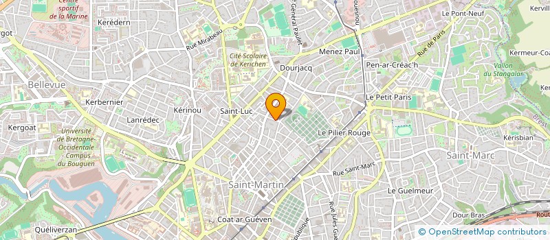 localisation de l'entreprise MADAME FABIENNE ALLEAUME à BREST