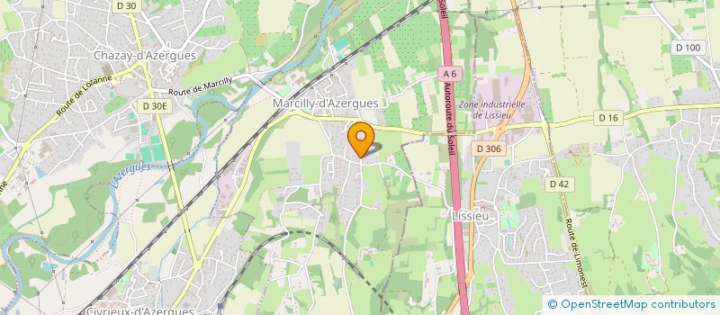 localisation de l'entreprise MADAME FABIENNE AMAND  HAUTELUCE