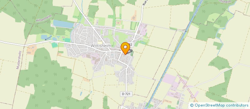 localisation de l'entreprise MADAME FABIENNE AMANN  WITTISHEIM