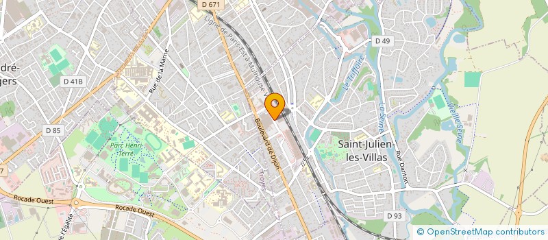 localisation de l'entreprise MADAME FABIENNE AMIOT  SAINT-JULIEN-LES-VILLAS