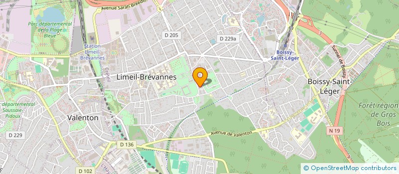 localisation de l'entreprise MADAME FABIENNE ANASTASE à LIMEIL-BREVANNES