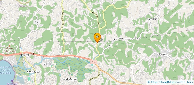 localisation de l'entreprise MADAME FABIENNE ANDRE  LE GOSIER