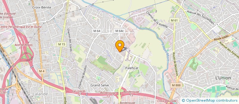 localisation de l'entreprise MADAME FABIENNE ANDRES  LAUNAGUET