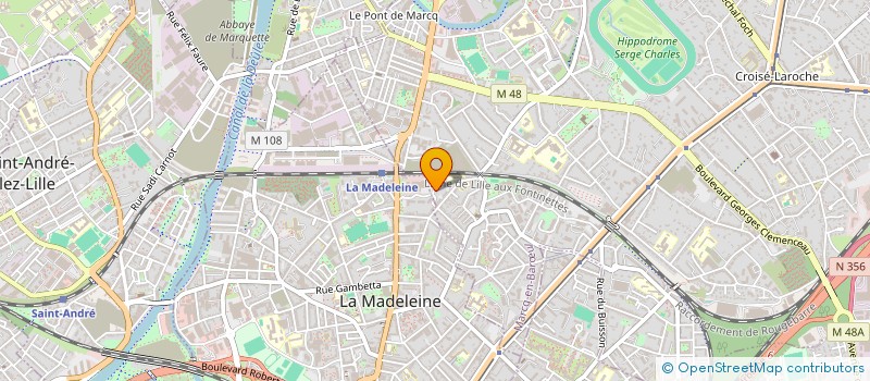 localisation de l'entreprise MADAME FABIENNE ARHAN à MARCQ-EN-BARŒUL