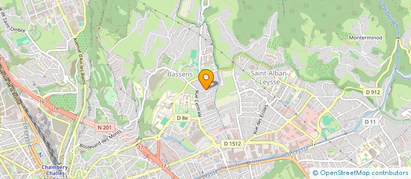 localisation de l'entreprise MADAME FABIENNE AUBE  BASSENS