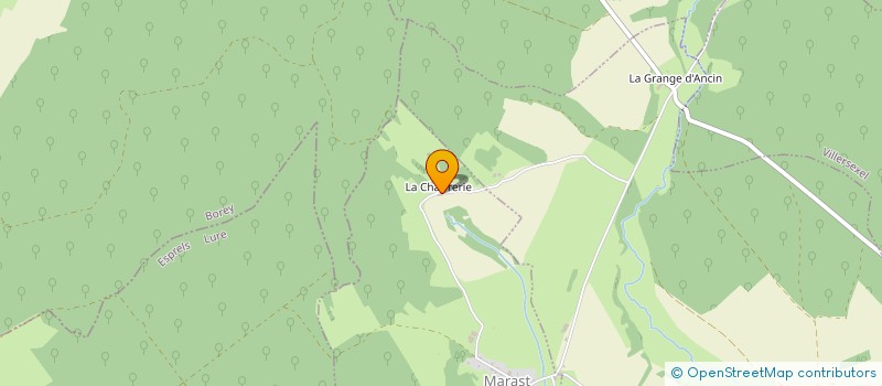 localisation de l'entreprise MADAME FABIENNE AUBRY  MARAST