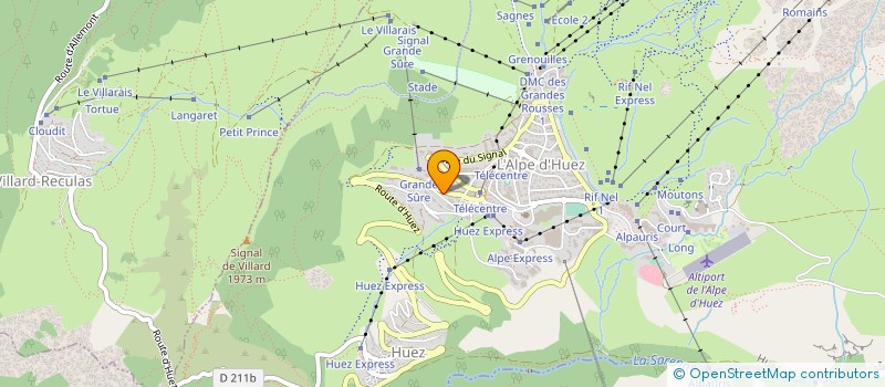 localisation de l'entreprise MADAME FABIENNE AUDOUARD  HUEZ