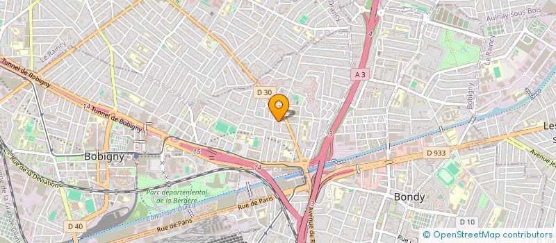 localisation de l'entreprise MADAME FABIENNE AUGIE à BOBIGNY