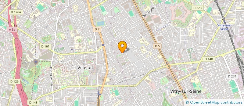 localisation de l'entreprise MADAME FABIENNE AUZOLLE à VITRY-SUR-SEINE