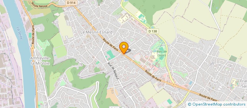 localisation de l'entreprise MADAME FABIENNE BARBAT-RIO  LE MESNIL-ESNARD