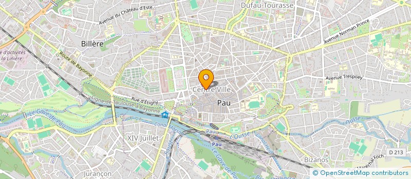 localisation de l'entreprise MADAME FABIENNE BARNECHE à PAU
