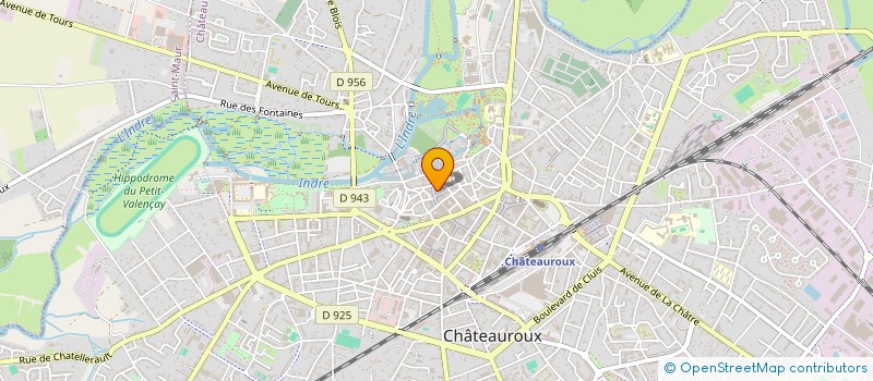 localisation de l'entreprise MADAME FABIENNE BAROULAUD à CHATEAUROUX