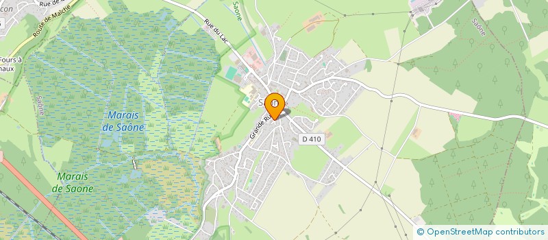 localisation de l'entreprise MADAME FABIENNE BATILDE  SAONE
