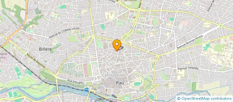 localisation de l'entreprise MADAME FABIENNE BATTAULT à PAU