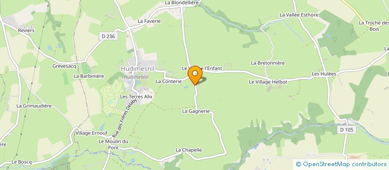 localisation de l'entreprise MADAME FABIENNE BEAUQUET  SAINT-SAUVEUR-LA-POMMERAYE