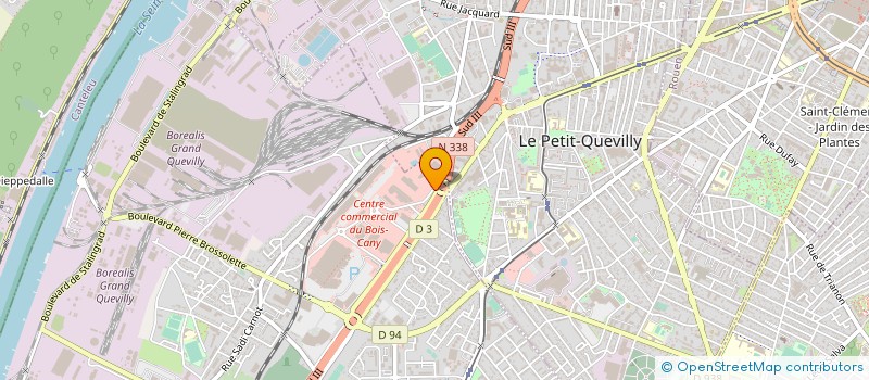 localisation de l'entreprise MADAME FABIENNE BENEDETTI  GRAND BOURGTHEROULDE