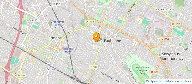 localisation de l'entreprise MADAME FABIENNE BERSEGOL à EAUBONNE
