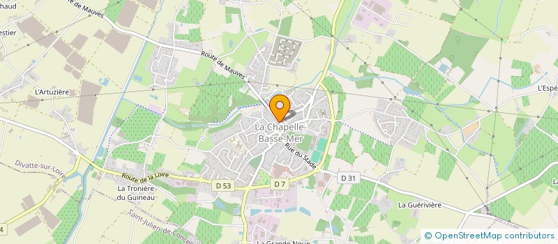 localisation de l'entreprise MADAME FABIENNE BERTRAND à DIVATTE-SUR-LOIRE