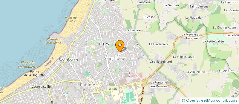 localisation de l'entreprise MADAME FABIENNE BESCOU à SAINT-MALO