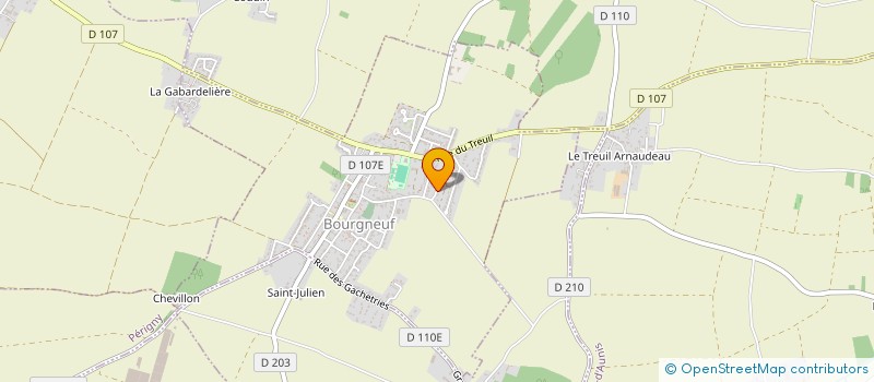 localisation de l'entreprise MADAME FABIENNE BICHON à BOURGNEUF