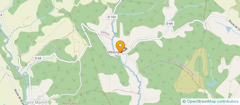 localisation de l'entreprise MADAME FABIENNE BIZEAU  SAINT-MARTIN-LE-VIEIL