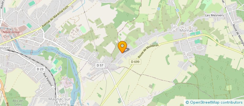 localisation de l'entreprise MADAME FABIENNE BLAIZIGNAC à MORNAC