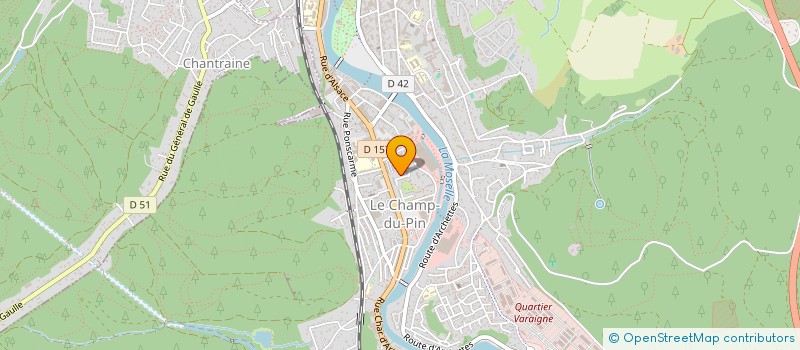 localisation de l'entreprise MADAME FABIENNE BODEZ  EPINAL