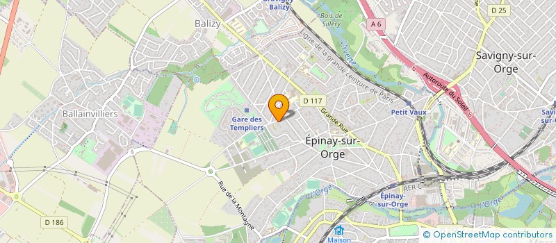 localisation de l'entreprise MADAME FABIENNE BODIN  SAINT-MICHEL-SUR-ORGE