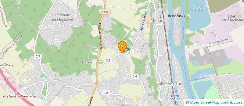 localisation de l'entreprise MADAME FABIENNE BOEHM à VILLENNES-SUR-SEINE