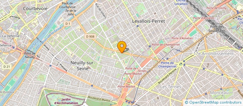 localisation de l'entreprise MADAME FABIENNE BOHR à NEUILLY-SUR-SEINE