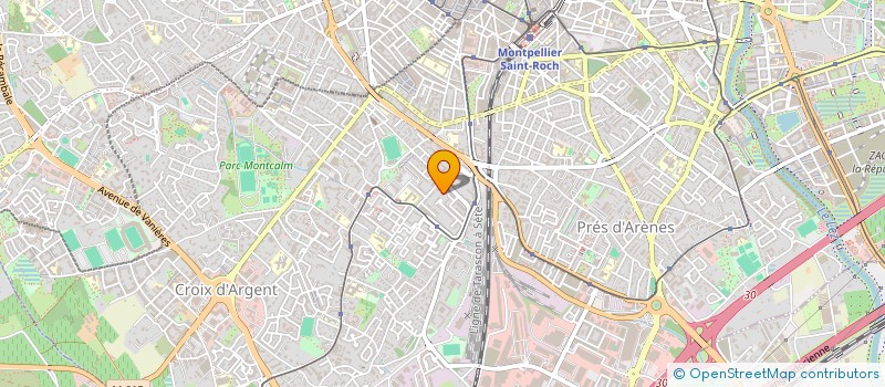 localisation de l'entreprise MADAME FABIENNE BOISSET à MONTPELLIER