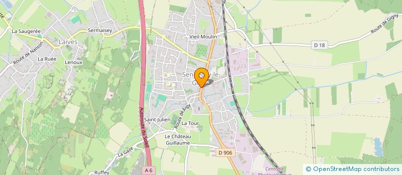 localisation de l'entreprise MADAME FABIENNE BOS à SENNECEY-LE-GRAND