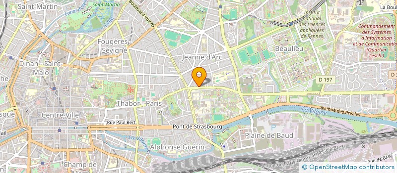 localisation de l'entreprise MADAME FABIENNE BOSCHER  RENNES