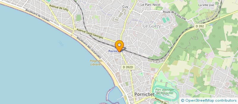 localisation de l'entreprise MADAME FABIENNE BOURGEOIS à PORNICHET
