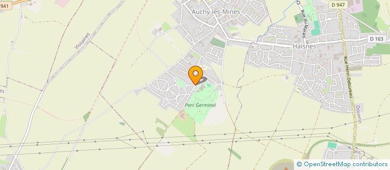 localisation de l'entreprise MADAME FABIENNE BOUTE  AUCHY-LES-MINES