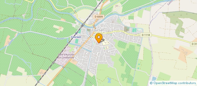 localisation de l'entreprise MADAME FABIENNE BOUTIE  COURSAN