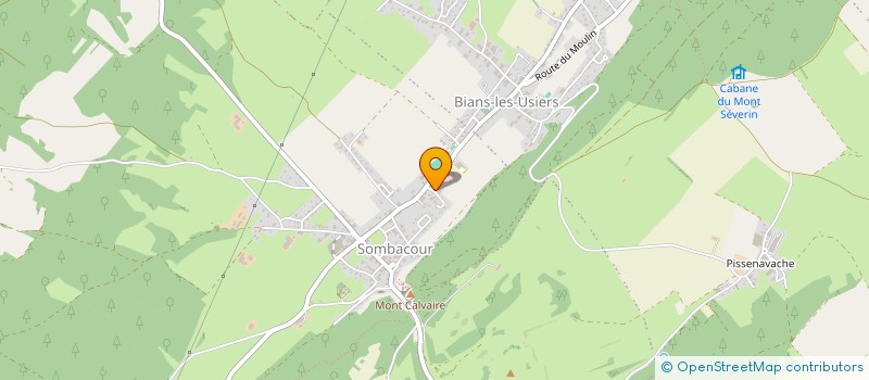 localisation de l'entreprise MADAME FABIENNE BOUVERET  VAL D'USIERS