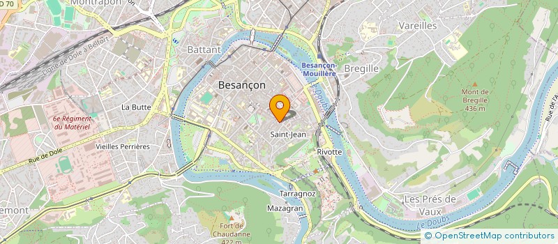 localisation de l'entreprise MADAME FABIENNE BOUVOT  BESANCON