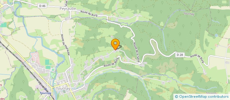 localisation de l'entreprise MADAME FABIENNE BREDZINSKI  TOURNAY