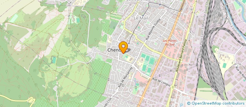 localisation de l'entreprise MADAME FABIENNE BRENOT à CHENOVE