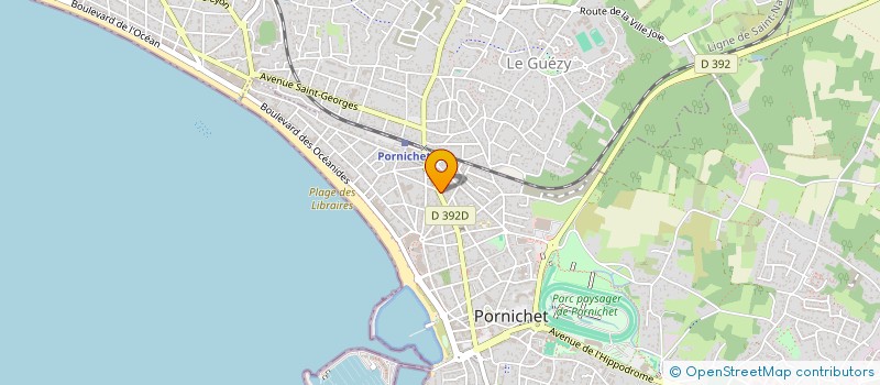 localisation de l'entreprise MADAME FABIENNE BRIAND à PORNICHET