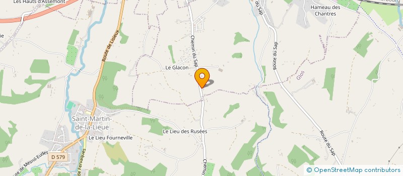 localisation de l'entreprise MADAME FABIENNE BRIOSNE  BEUVILLERS